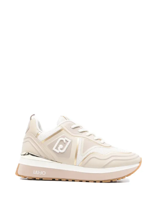 LIU JO Maxi Wonder Tech with logodetail – Beige (BA6021TX519)