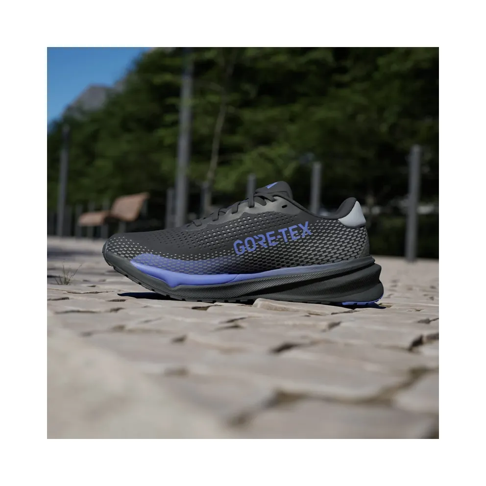 Adidas Supernova GORE-TEX Running Shoes Core Black / Grey / Cobalt Blue (ID6307)