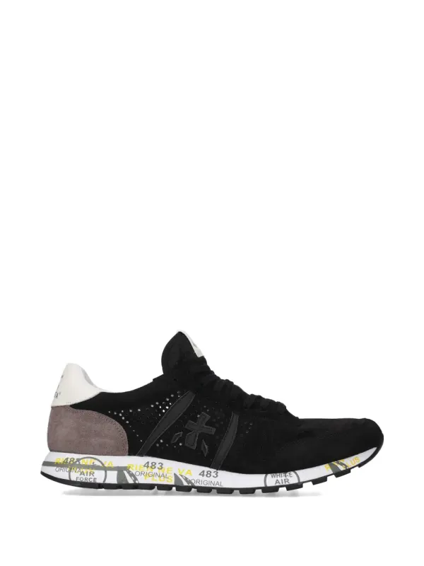 Premiata Eric geperforeerde sneakers – Black (ERIC8232)