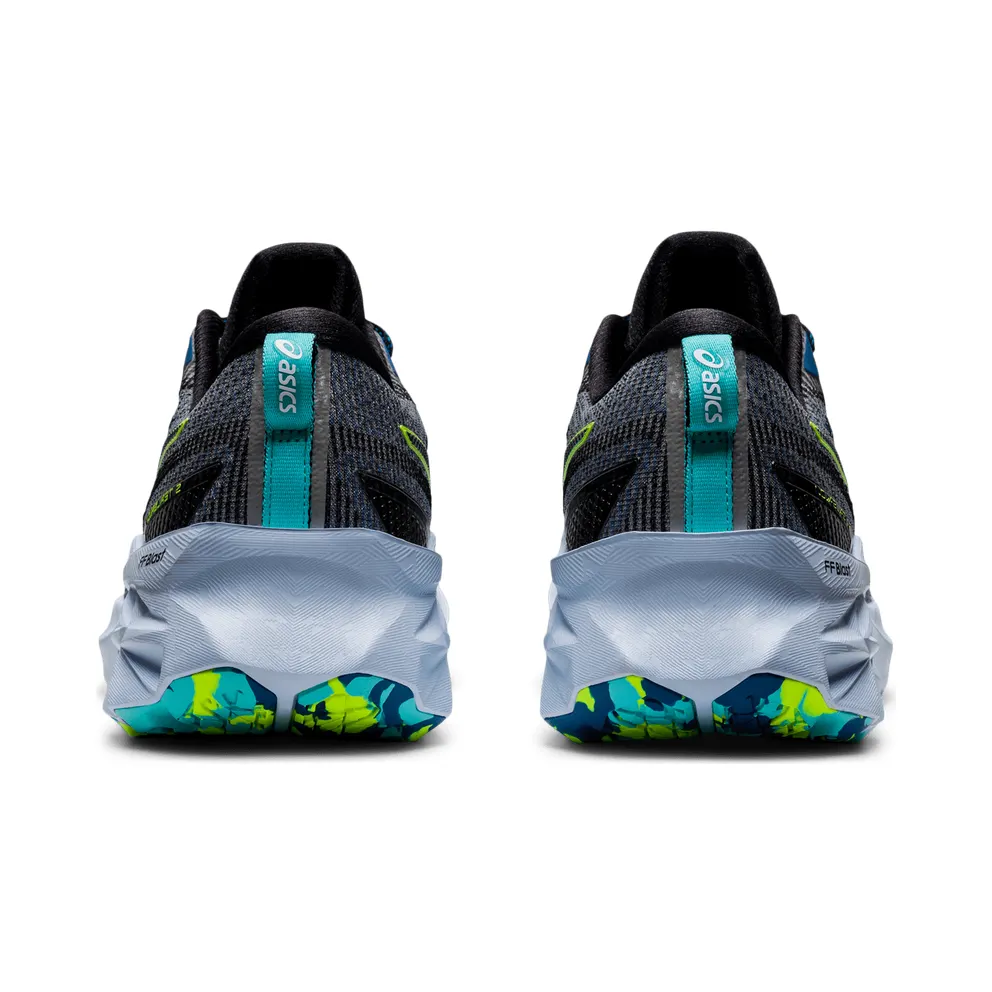 Asics NOVABLAST 2 LE Black/Hazard Green (1011B331.001)