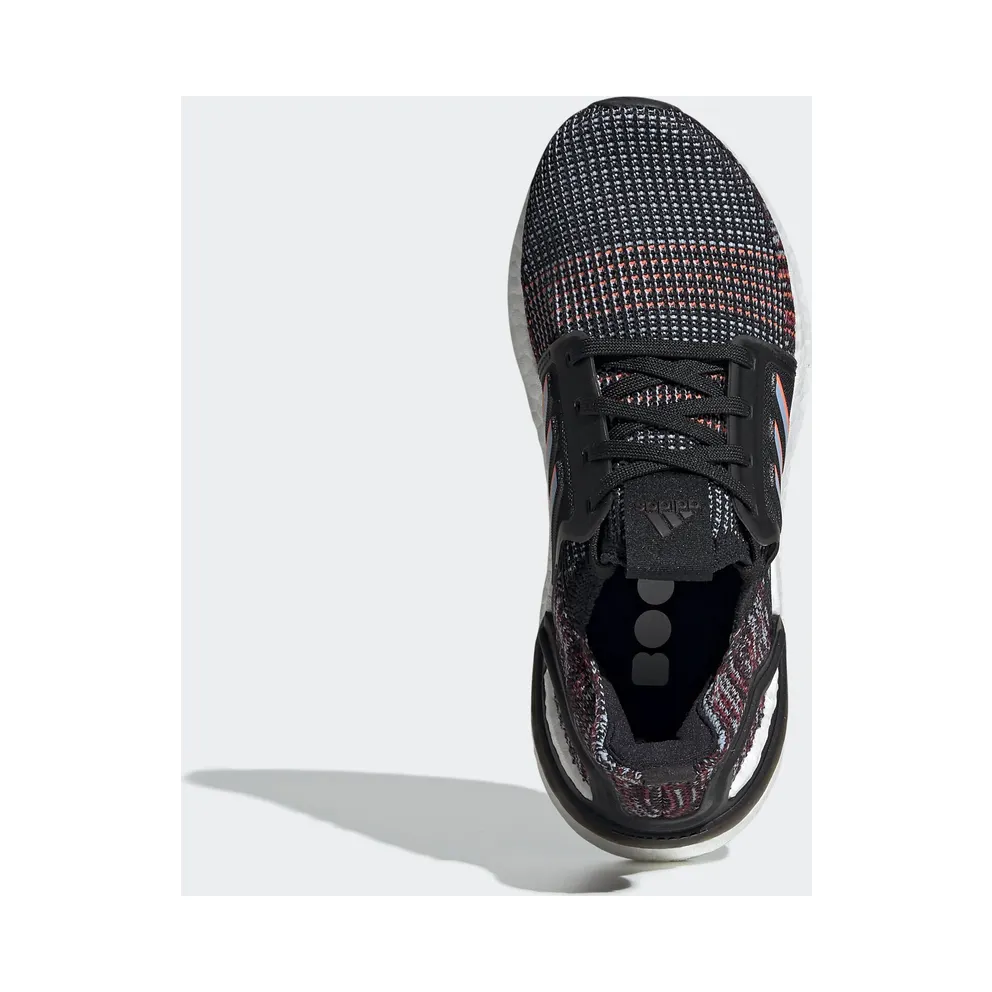Adidas UltraBoost 19 J ‘Black Multi’ Core Black/Glow Blue/Hi-Res Coral (EF0930)