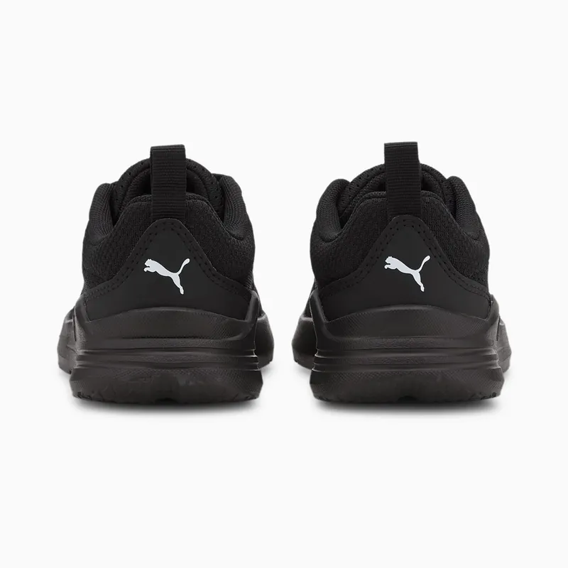 PUMA Wired Run Kids’ Black/White (374216-01)