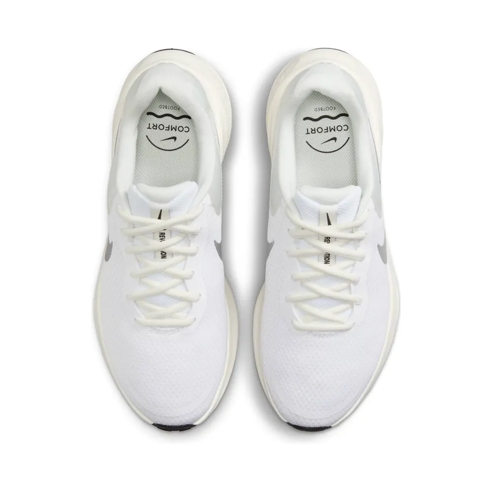 Nike Revolution 7 White Sail Black Metallic Silver (FB2208-101)