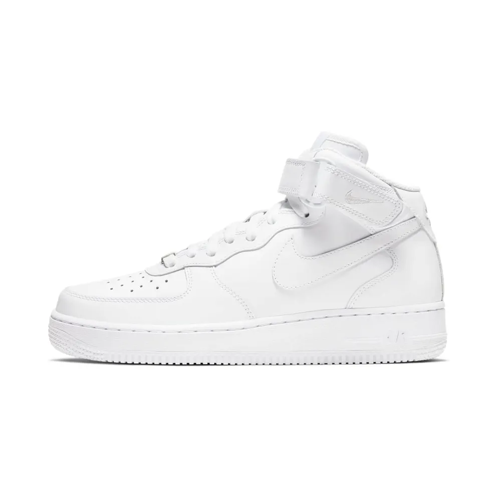 Nike Air Force 1 Mid Triple White (W) (DD9625-100/366731-100)