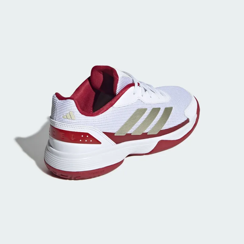 Adidas Crazyquick Kids Padel Cloud White / Ice Gold Met. / Cloud White (JQ9274)