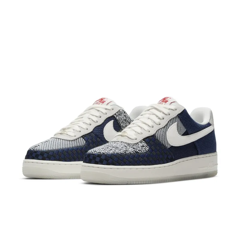 Nike Air Force 1 Low 07 LV Sashiko (W) Navy/Sail/Navy (DD5401-492)