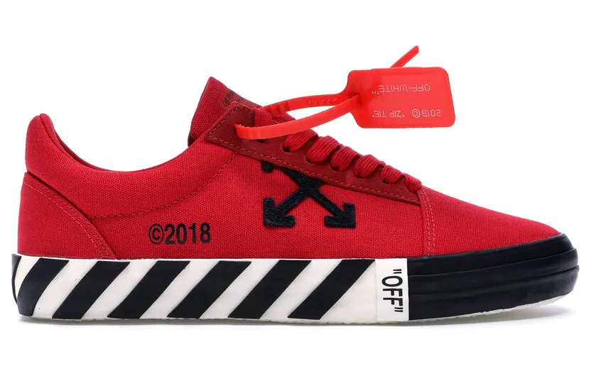Off-White Vulc Low Top Sneakers Red (OMIA085R198000162000)