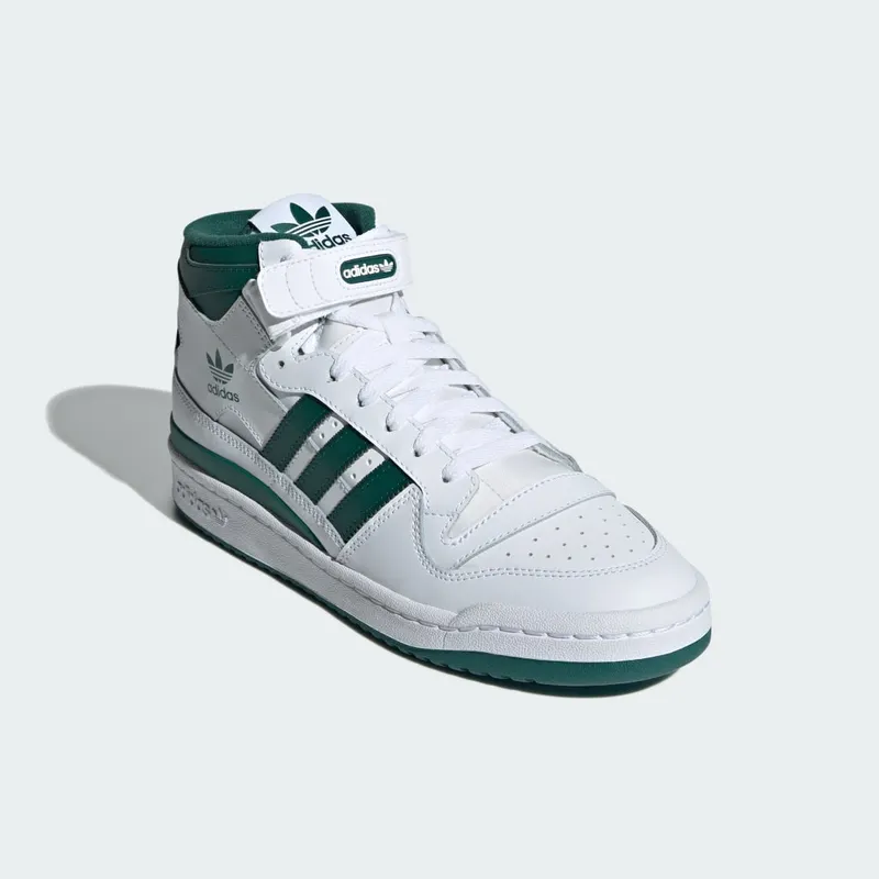 adidas Forum Mid Cloud White / Collegiate Green / Cloud White (IG3758)