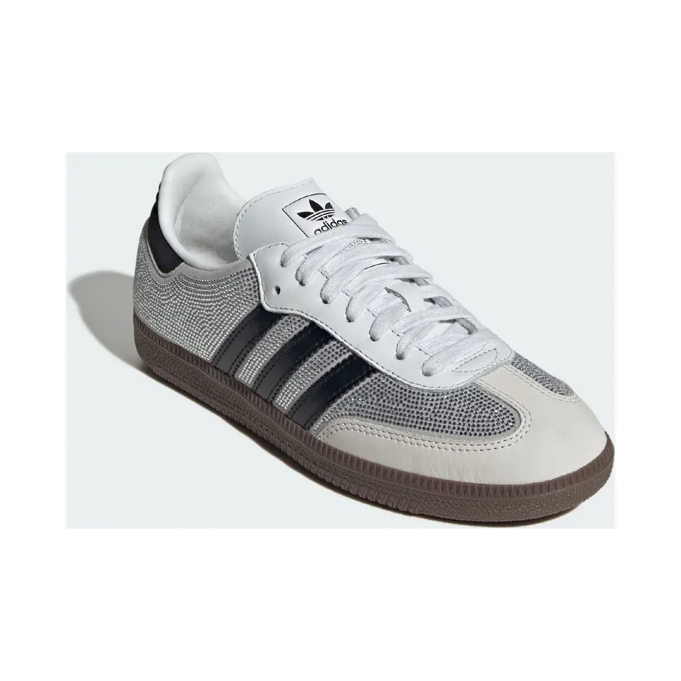 Adidas Samba OG Crystal White / Core White / Silver Metallic (IH9055)
