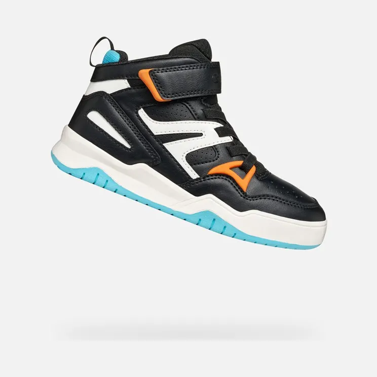 Geox Perth “Black / Orange” (J567RA054FUC0038)