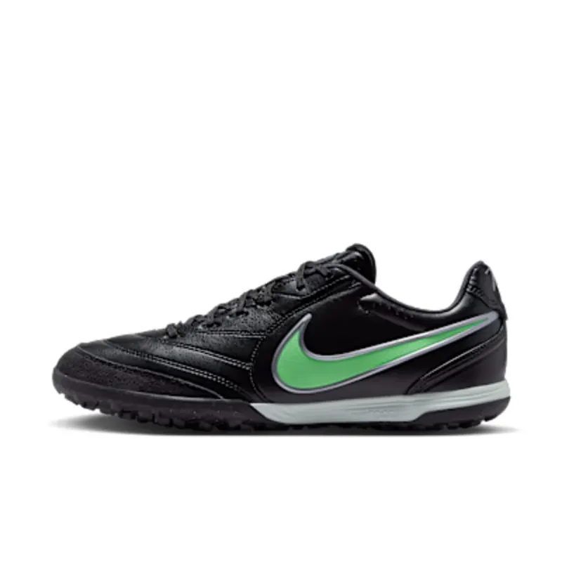Nike Tiempo Ligera Pro Turf Low-Top “Black / Illusion Green” (IB4477-002)