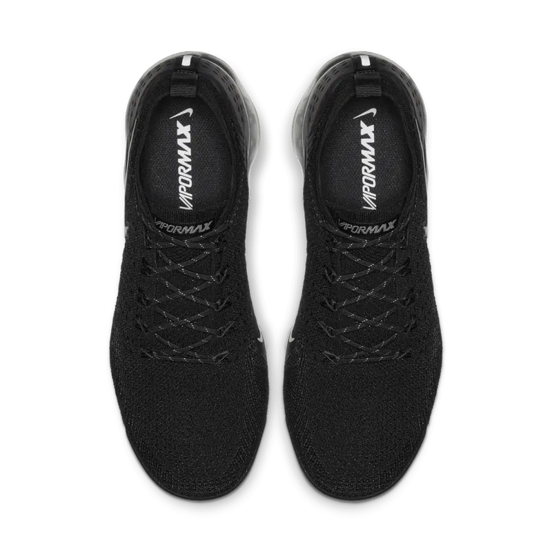 Nike Air VaporMax Flyknit 2 Black Metallic Silver Multi-Color Black/Metallic Silver-Multi-Color (942842-015)