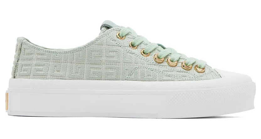 Givenchy Green City Sneakers (BE001NE1KG356)