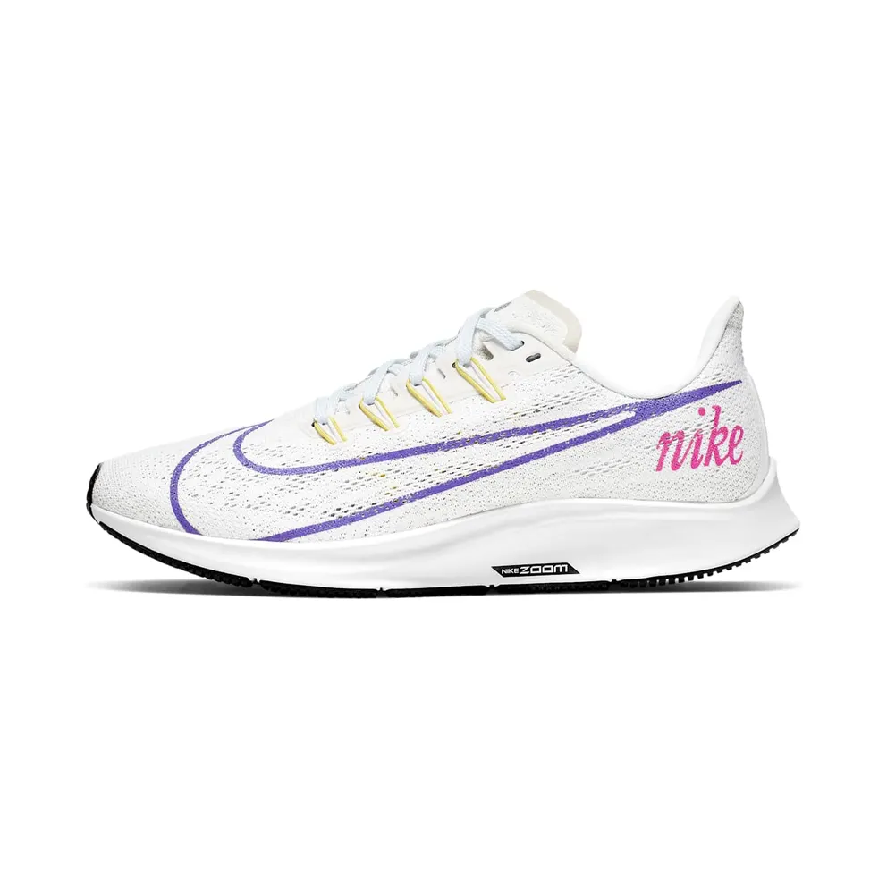 Nike Air Zoom Pegasus 36 White Psychic Purple (W)