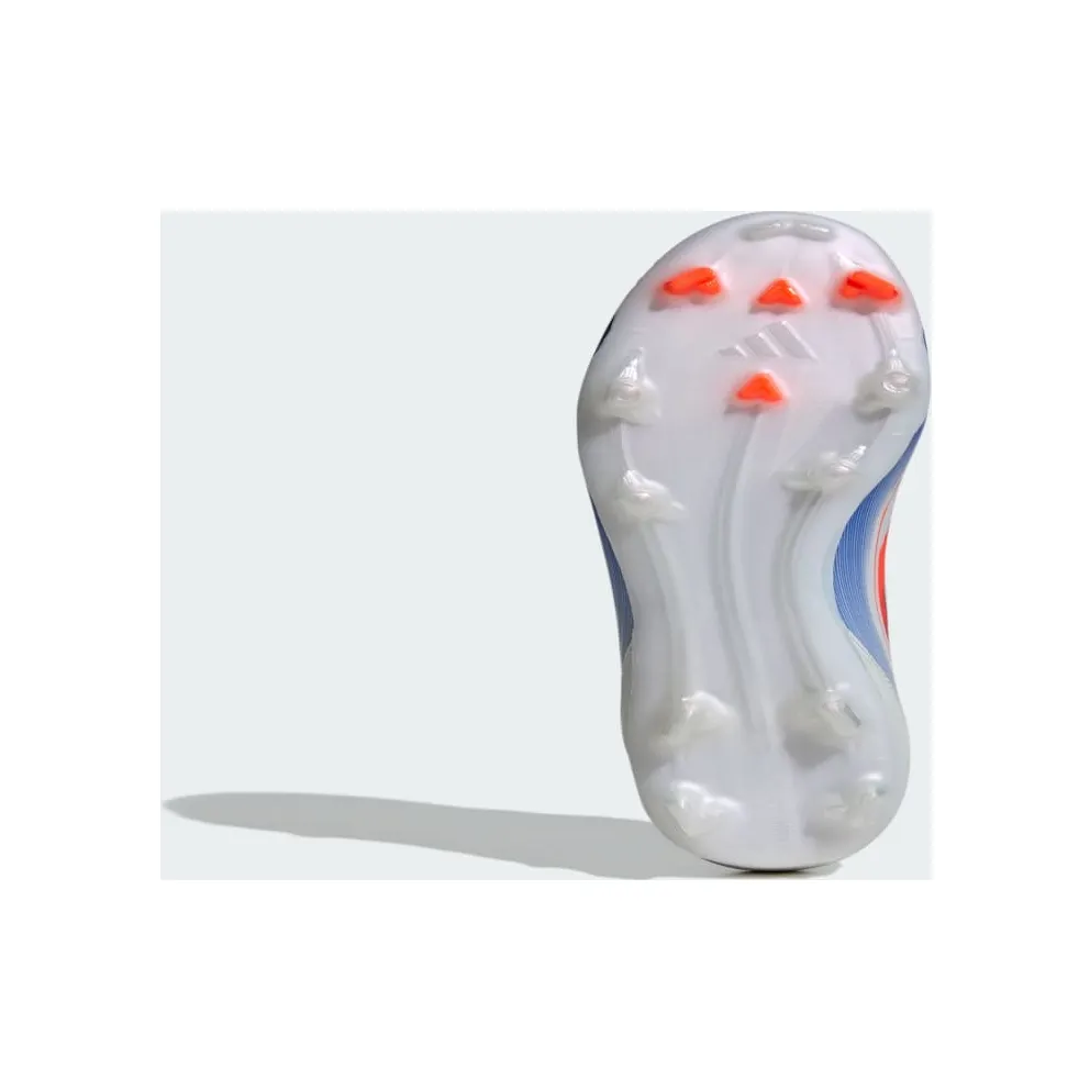adidas F50 League Firm/multi-ground Boots “Cloud White / Solar Red / Lucid Blue” (IE0601)
