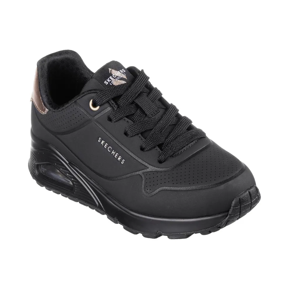 Skechers UNO Gen1 – Shimmer Away Sneaker Black