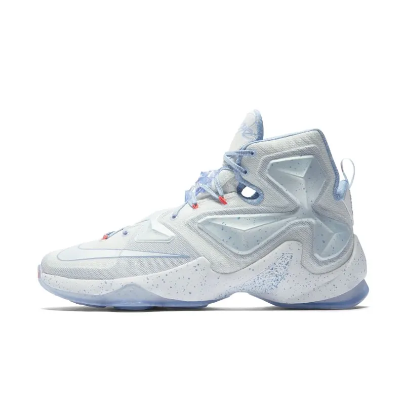 Nike LeBron 13 Christmas White/Blue Tint-Blue Lagoon (816278-144)