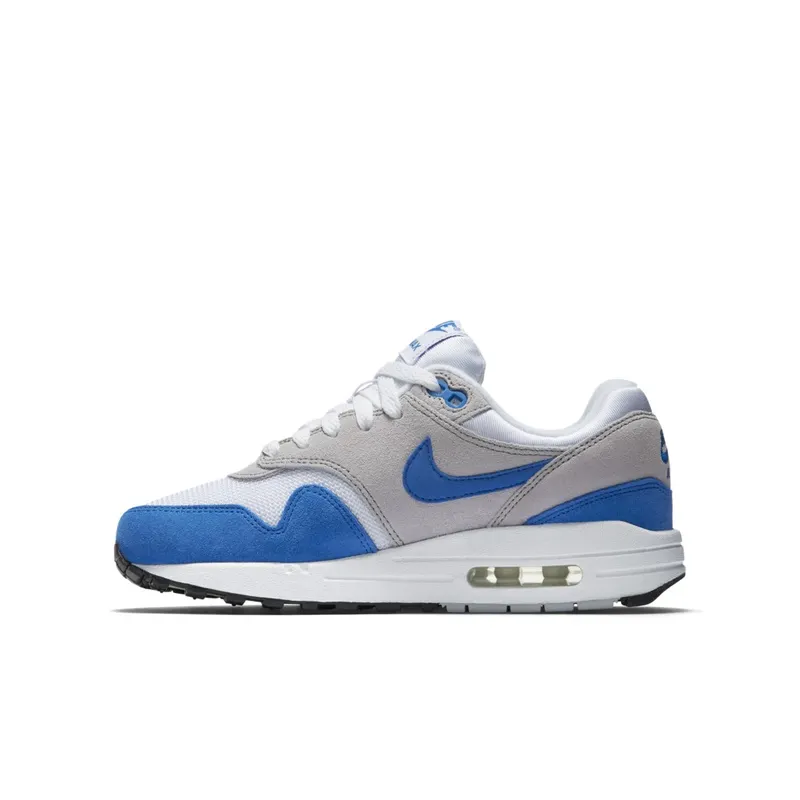 Nike Air Max 1 White Sport Royal (GS) (2015) (555766-147)