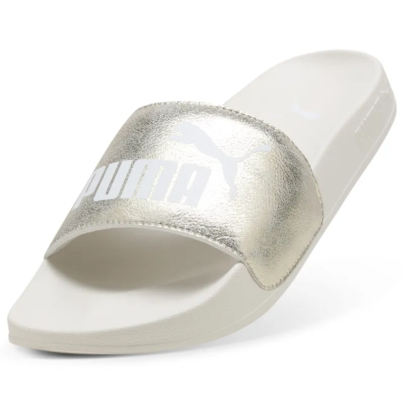 Puma Leadcat 2.0 Metallic Whisper Sandals “Puma Gold / Puma White / Warm White” (404847_01)