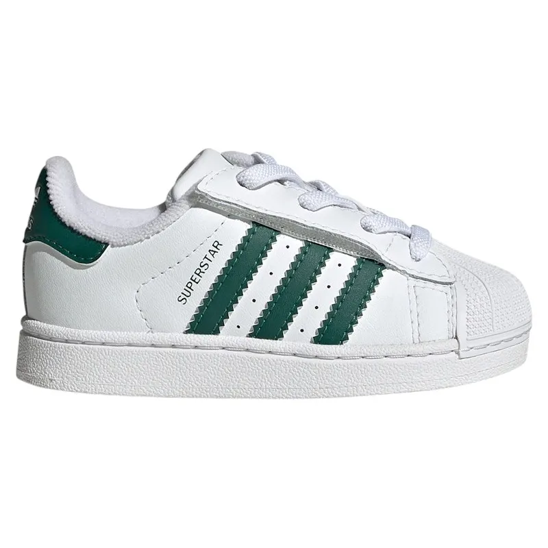 adidas Superstar II Comfort Closure White Collegiate Green (JP9472)