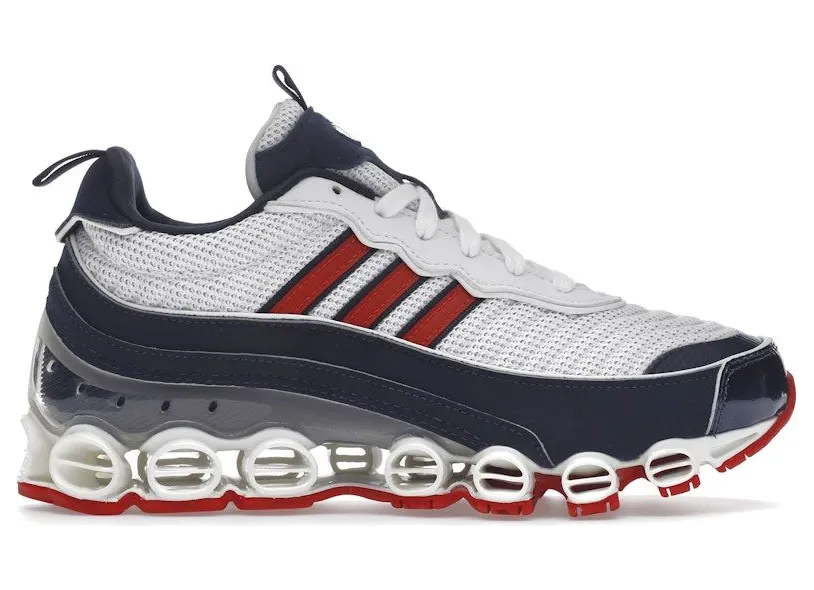 adidas Microbounce T1 White Scarlet Navy