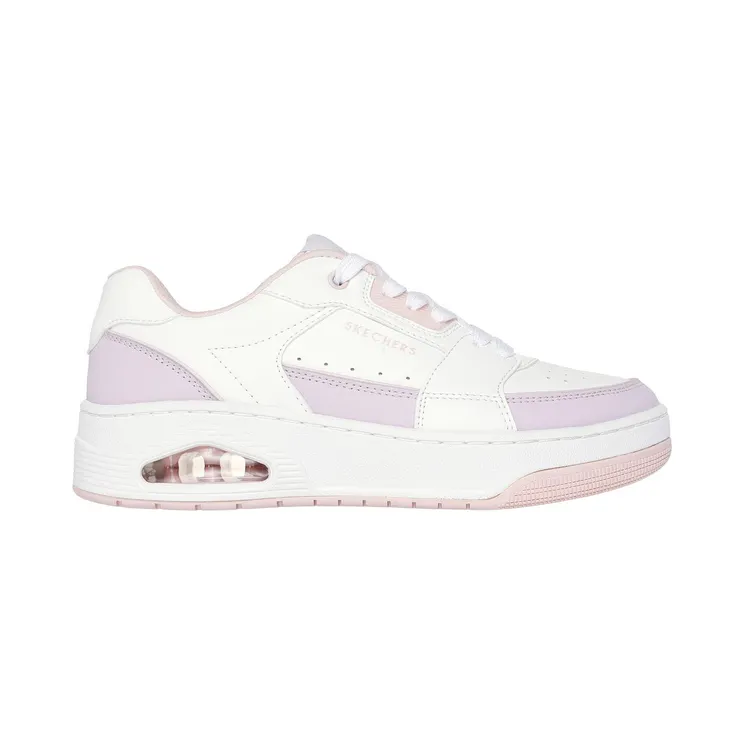 Skechers Uno Court Courted Style White / Lavendel / Pink “White” (177710 Wlvp) (177710WLVP)