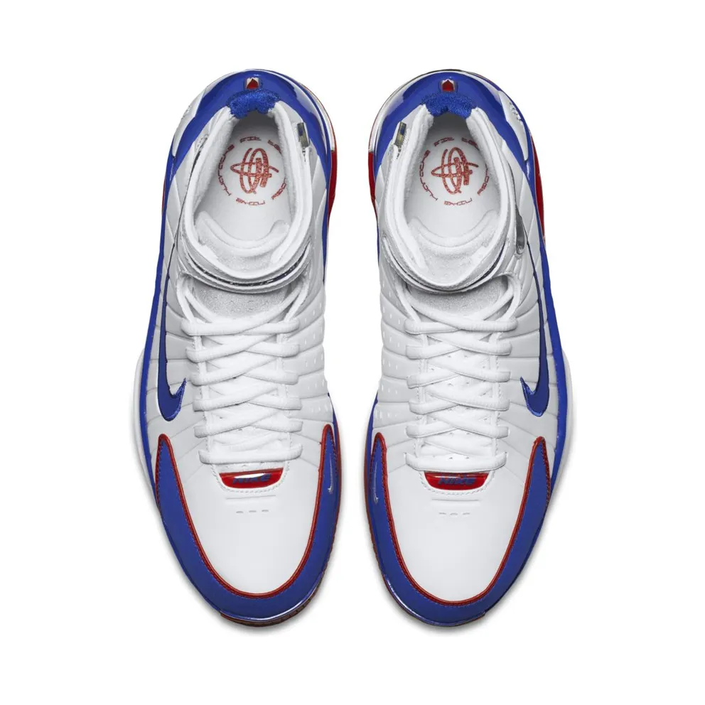 Nike Air Zoom Huarache 2K4 All-Star (2016) White/Game Royal-Sport Red-Metallic Silver (308475-100)