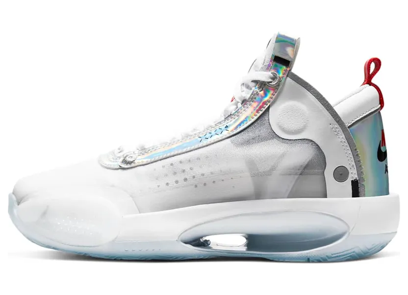 Jordan XXXIV White Metallic Silver (GS)