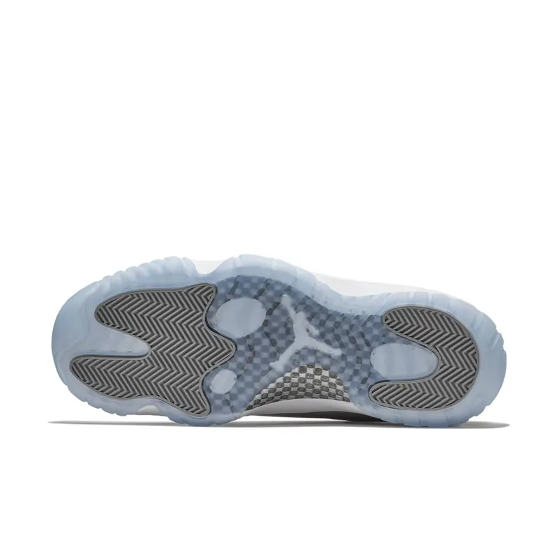 Jordan 11 Retro Low Cool Grey Medium Grey/White-Gunsmoke (528895-003)