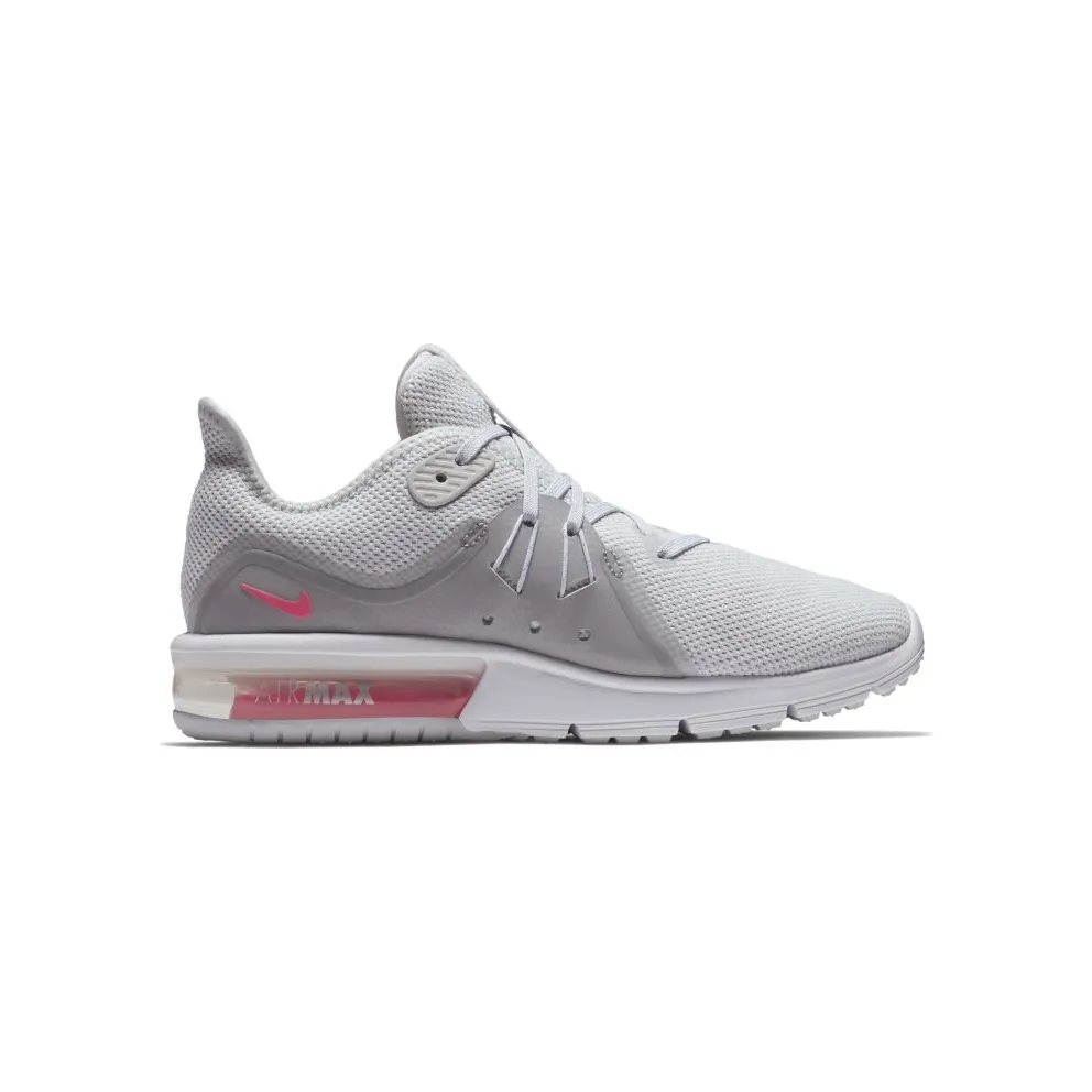 Nike Air Max Sequent 3 Pure Platinum Racer Pink (W) Pure Platinum/Racer Pink (908993-012)
