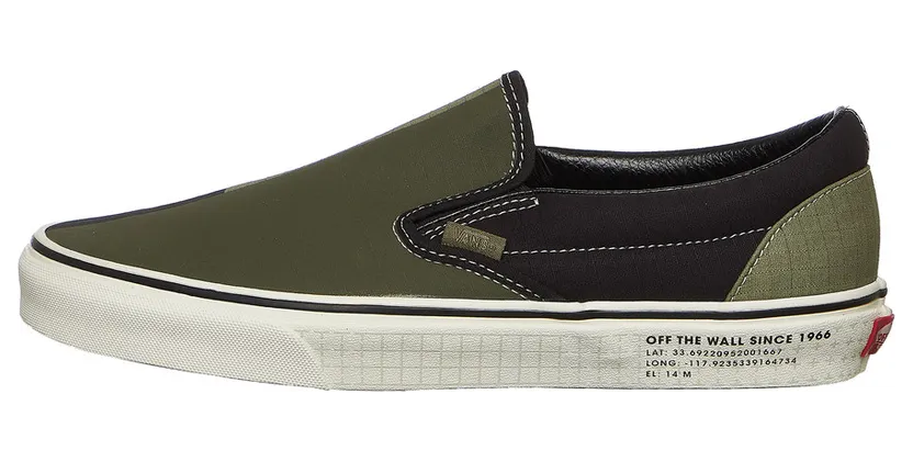 Vans Classic Slip-On (66 Supply) Vetiver / Black (VN0A4U381FX1)