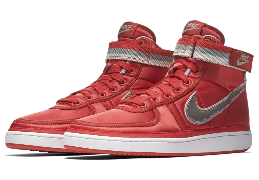 Nike Vandal High Supreme University Red Metallic Silver