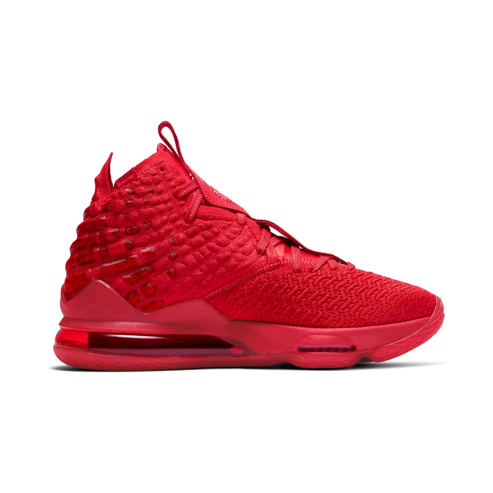 LeBron 17 “Red Carpet” University Red/University Red (BQ3177-600)