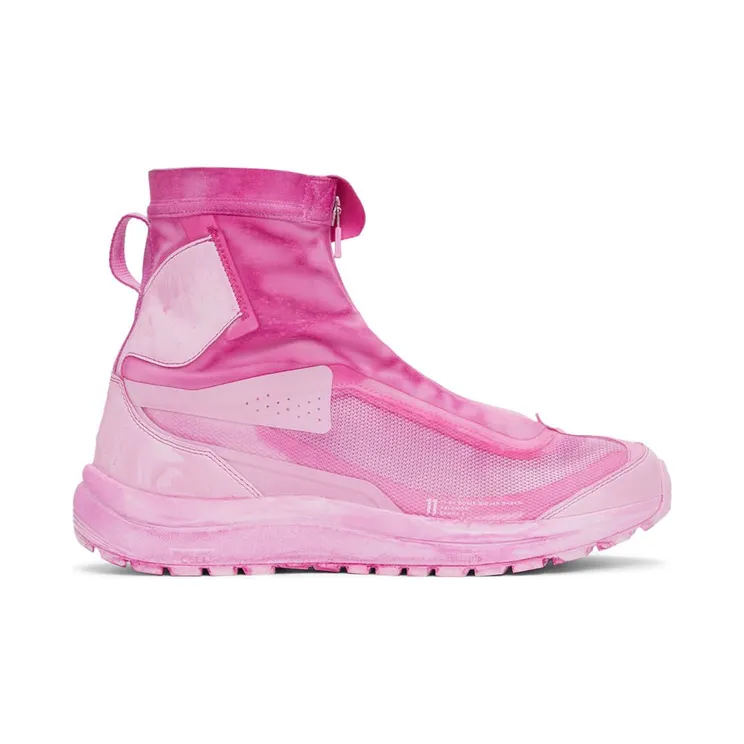 11 by Boris Bidjan Saberi Pink Salomon Edition Bamba2 High GTX Sneakers (152 11xS)