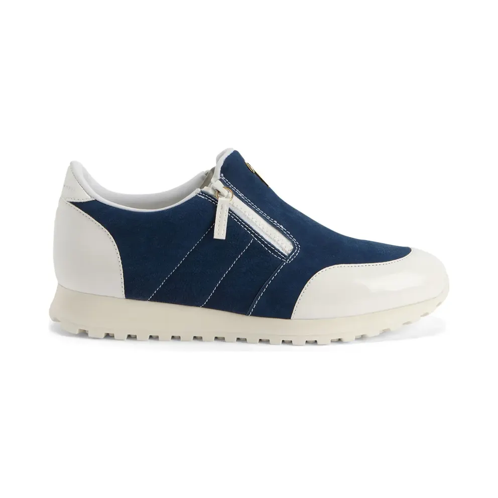 Giuseppe Zanotti Ilde Run mit doppeltem Reißverschluss – Blue (IU10058K16)