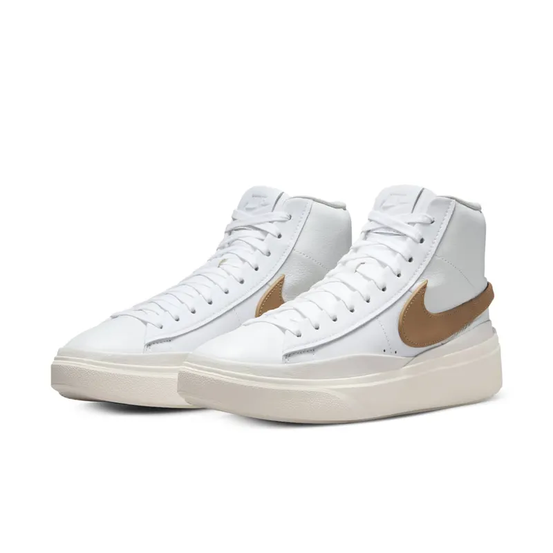 Nike Blazer Phantom Mid White Khaki (DX5800-102)