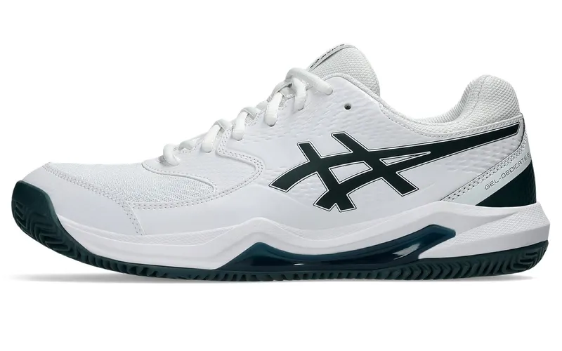 ASICS Gel-Dedicate 8 Clay White Saxon Green (1041A448-104)