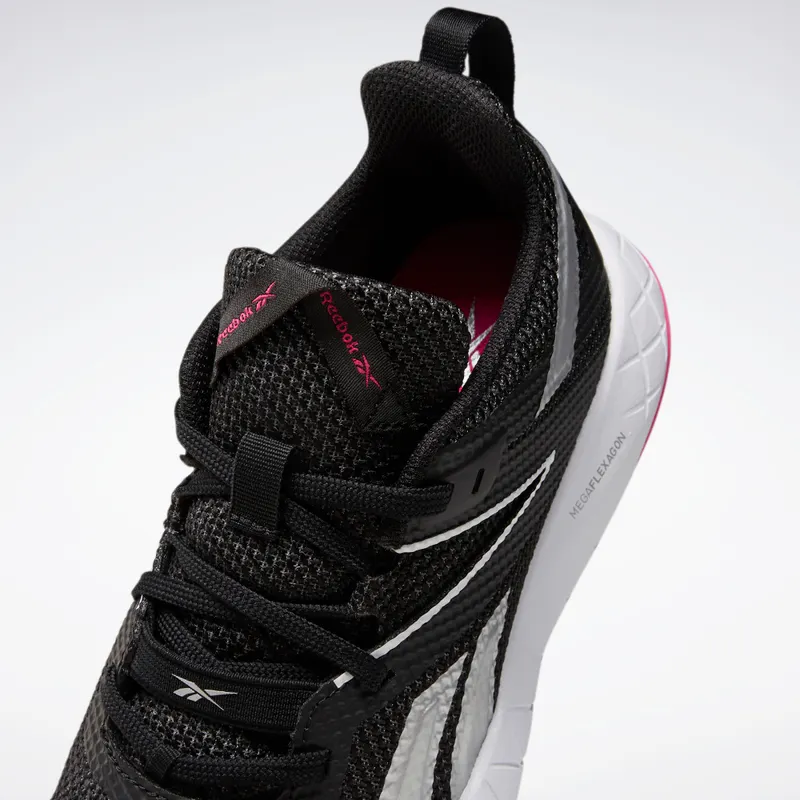 Adidas Mega Flexagon Black / White / Proud Pink (FW8130)