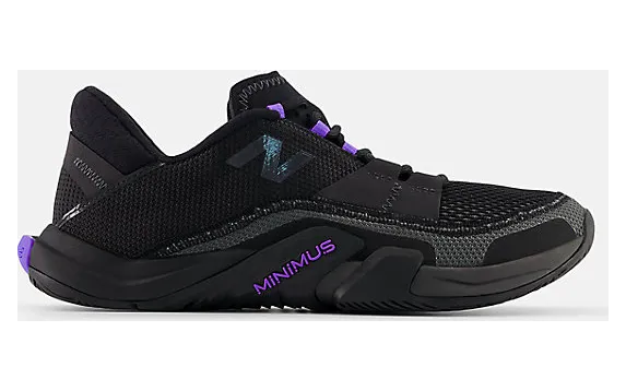 NEW BALANCE Minimus TR v2 “BLACK / FADED BLACK / ELECTRIC INDIGO” (WMTR494)