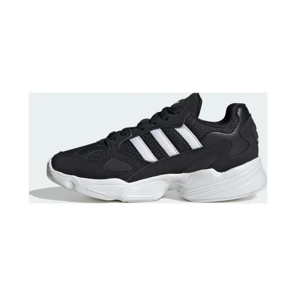 adidas Falcon Elastic Lace Kids Core Black / Cloud White / Cloud White (IF1097)