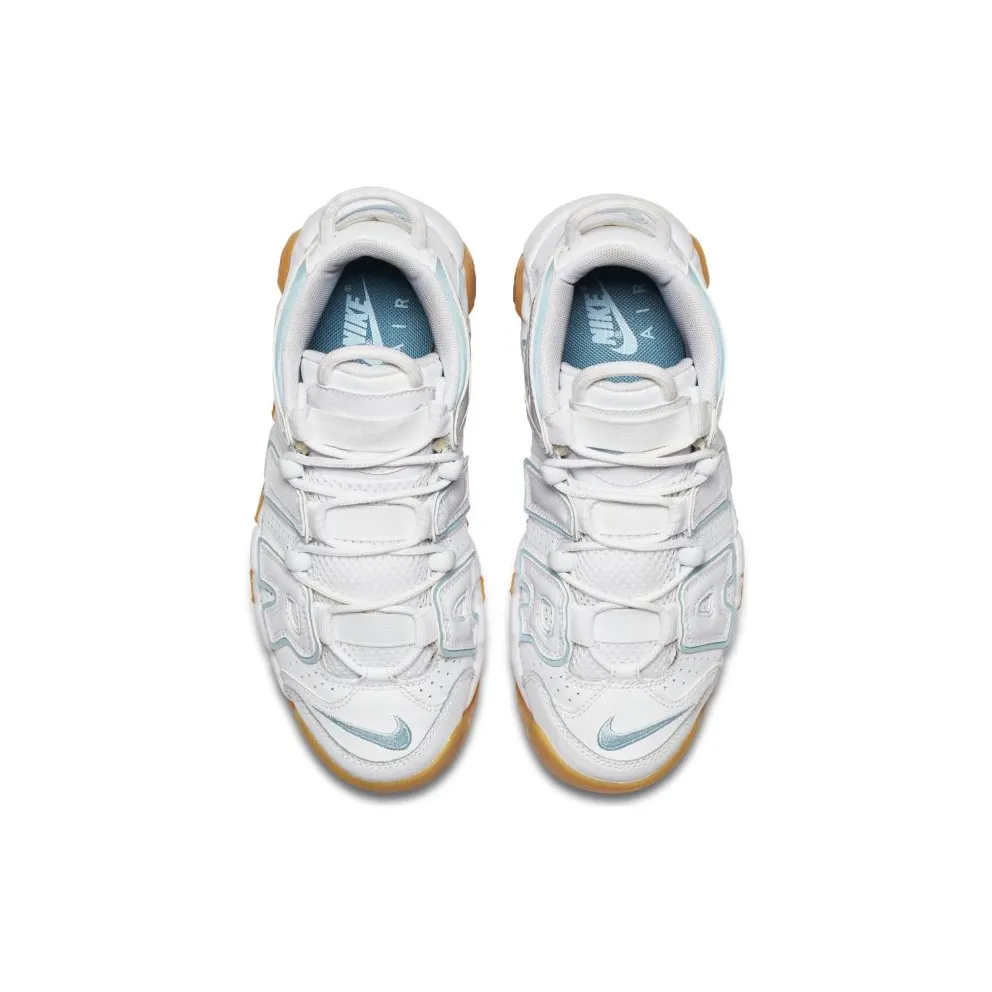 Nike Air More Uptempo White Aqua Gum (GS) White/Noise Aqua-Gum Light Brown-Ocean Bliss (415082-107)