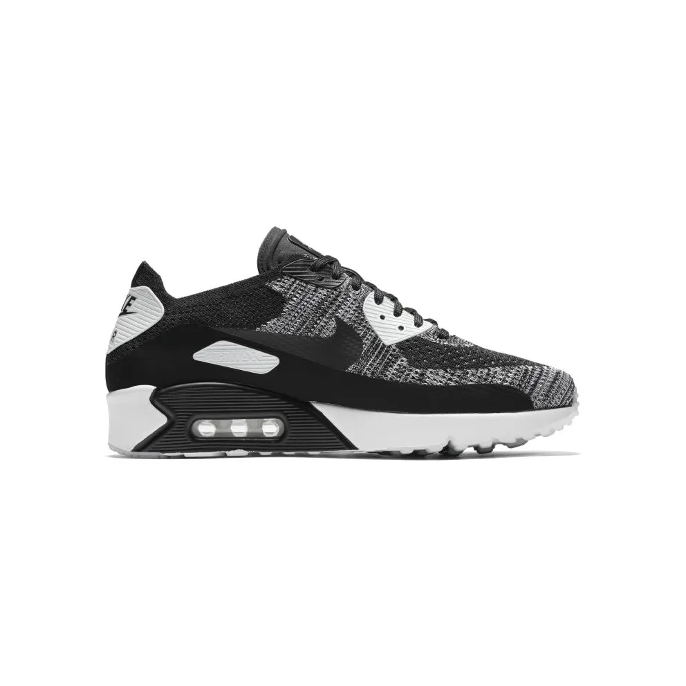 Nike Air Max 90 Ultra Flyknit 2.0 Oreo Black/Black-White (875943-001)