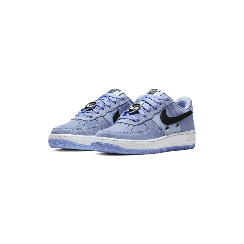 Nike Air Force 1 Low Have a Day Indigo Fog (GS) Aluminum/Black-White (BQ8273-400)