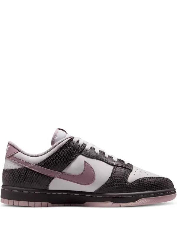 Nike Dunk Low SE Medium Ash/Violet Snakeskin – White (HV6932)