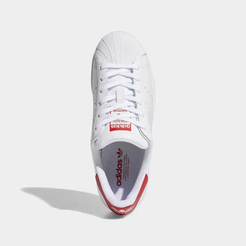 adidas Superstan White Scarlet (W) Cloud White/Cloud White/Scarlet (FX4726)