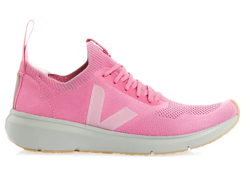 Rick Owens Runner Style 2 Sneakers in Strickoptik – Rosa (VW21S6800KVE)