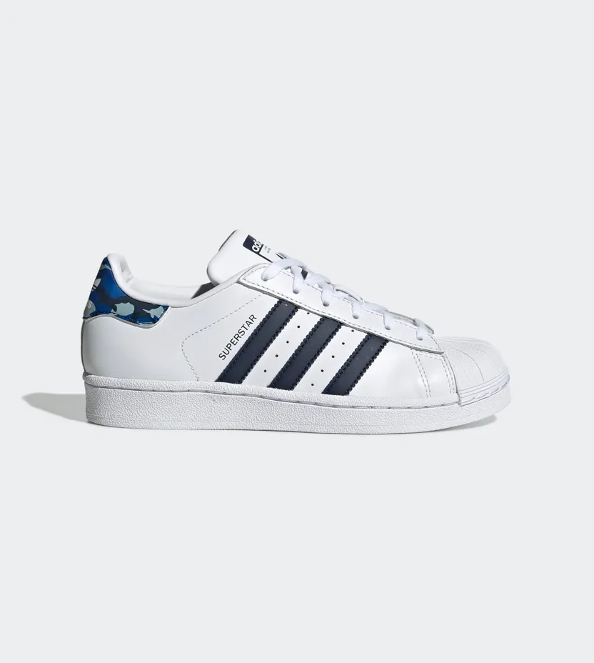 adidas Superstar Cloud White / Collegiate Navy / Cloud White (EE7501)