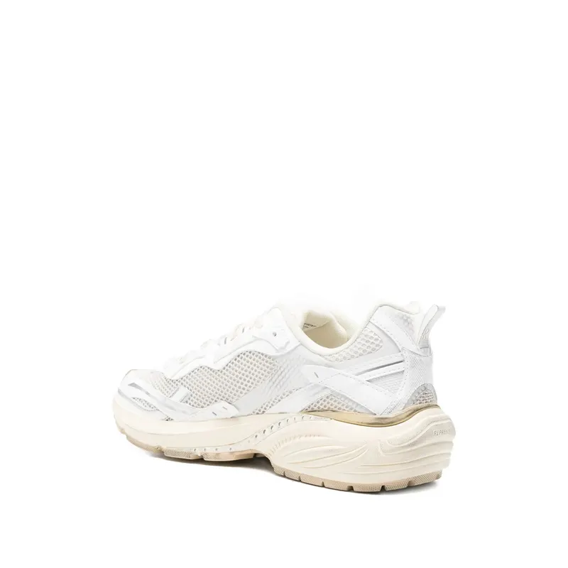 Represent Storm-Torn Mesh Panelled “Neutrals/White” (MLM100782-30 CREAM)