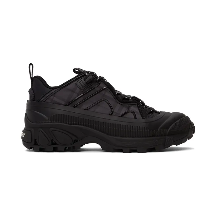 Burberry Black Check Technical Arthur Sneakers (8042584)