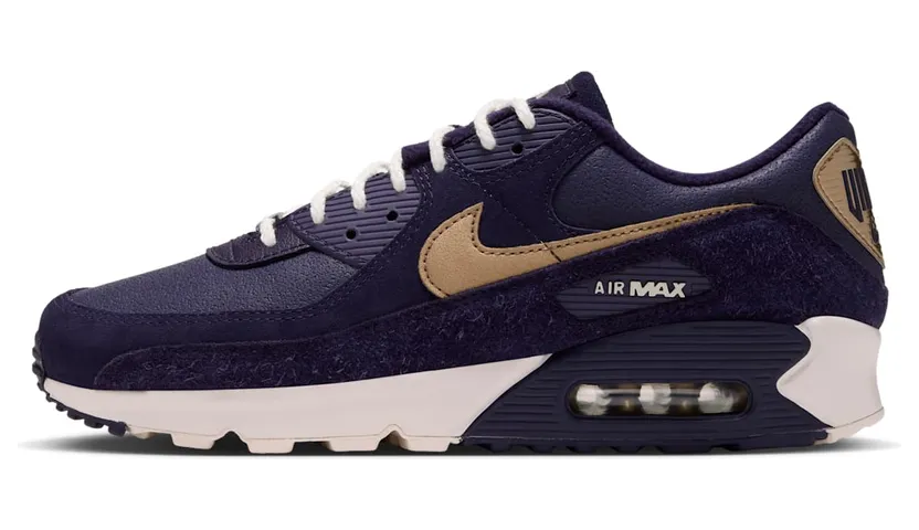 NFL x Nike Air Max 90 – Minnesota Vikings – “Purple Dynasty / Metallic Gold / Pale Ivory” (IW1140-500)
